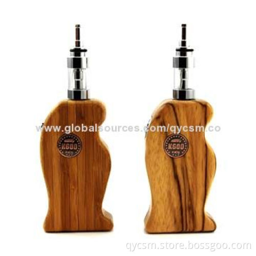 Kamry new mod mech e cig k600, wood and bamboo made